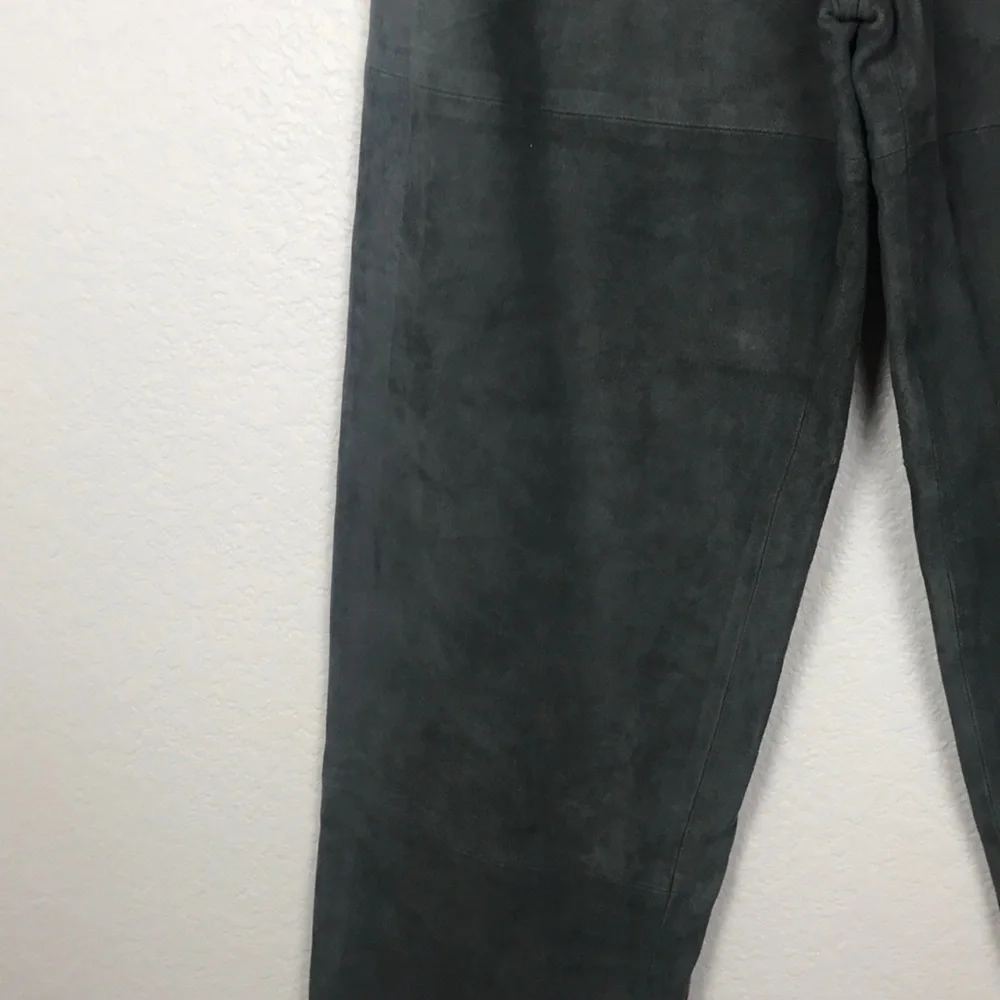 Vintage Vakko high rise suede pant